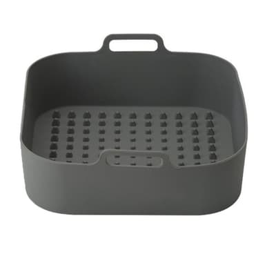 20 cm fyrkantig återanvändbar silikon Air Fryer Ugn tillbehör