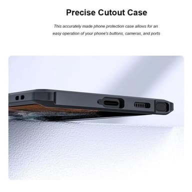 XUNDD TPU Hybrid Skal till Samsung Galaxy S23 Ultra  - Svart