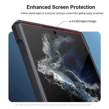 XUNDD TPU Hybrid Skal till Samsung Galaxy S23 Ultra  - Svart
