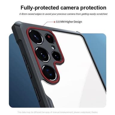 XUNDD TPU Hybrid Skal till Samsung Galaxy S23 Ultra  - Svart