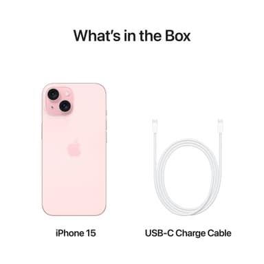 iPhone 15 – 5G smartphone 256GB rosa