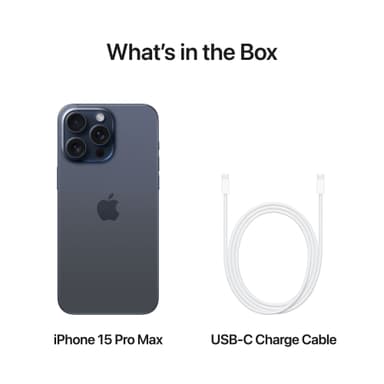 iPhone 15 Pro Max  5G smartphone 512GB blå titan
