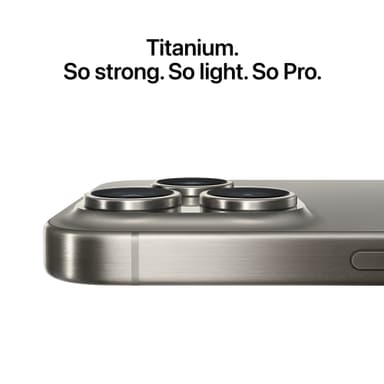 iPhone 15 Pro Max 5G smartphone 256GB vit titan