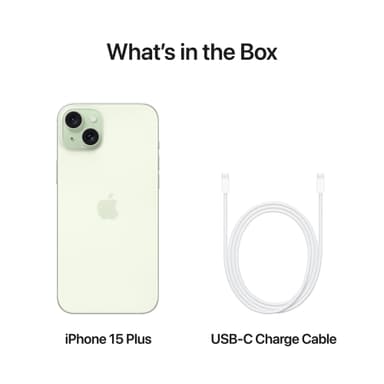 iPhone 15 Plus – 5G smartphone 128GB grön