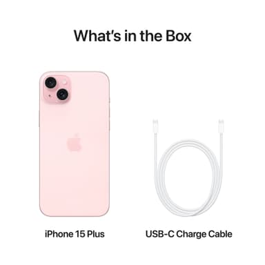 iPhone 15 Plus – 5G smartphone 128GB rosa
