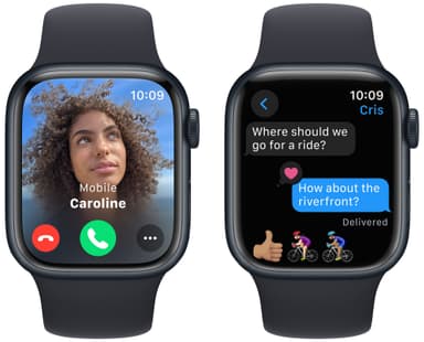 Apple Watch S9 41mm GPS (Midnight Alu/Midnight sportband) S/M