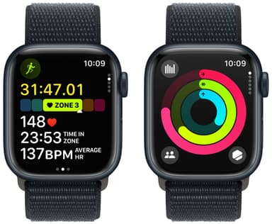 Apple Watch S9 41mm GPS+CEL (Midnight Alu/Midnight sportloop)