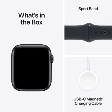 Apple Watch SE 2nd Gen 44mm LTE (Midnight Alu/Midnight sportband S/M)