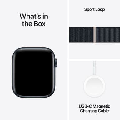Apple Watch SE 2nd Gen 44mm LTE (Midnight Alu/Midnight sportloop)