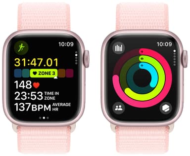 Apple Watch S9 41mm GPS (Pink Alu/Light Pink sportloop)