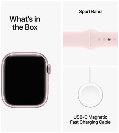 Apple Watch S9 41mm GPS+CEL (Pink Alu/Light Pink sportband) M/L