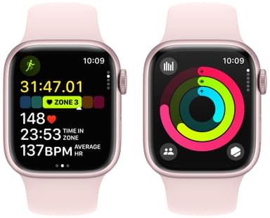 Apple Watch S9 41mm GPS+CEL (Pink Alu/Light Pink sportband) M/L