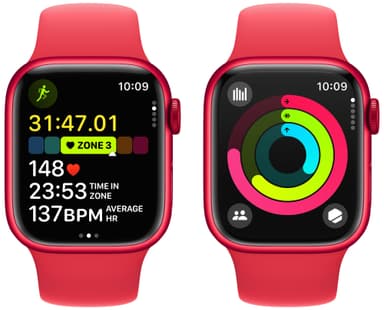 Apple Watch S9 41mm CEL (PRODUCT)RED Alu/(PRODUCT)RED sportband) M/L