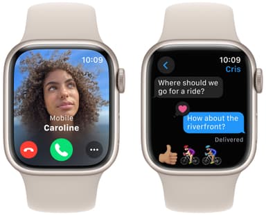 Apple Watch S9 41mm GPS (Starlight Alu/Starlight sportband) M/L