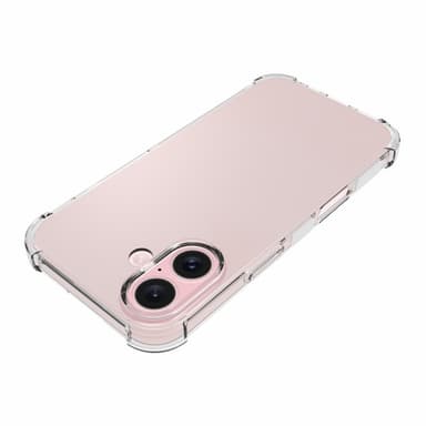 Fodral Skal för iPhone 16 Stötdämpade Förstärkta hörn TPU