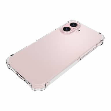 Fodral Skal för iPhone 16 Stötdämpade Förstärkta hörn TPU