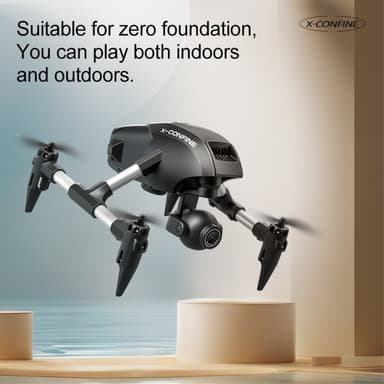 Drone Drönare Dubbla kameror dubbla batterier Altitude Hold One-Key Return