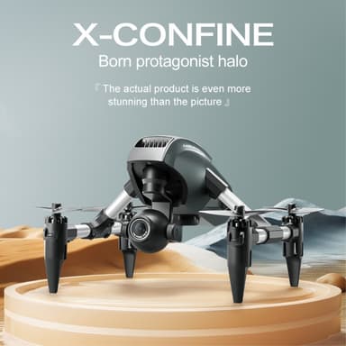 Drone Drönare Dubbla kameror dubbla batterier Altitude Hold One-Key Return