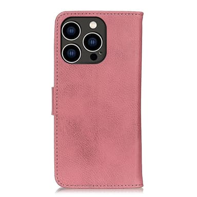 KHAZNEH för iPhone 16 Pro Plånboksfodral - Rosa