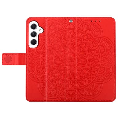 Till Samsung Galaxy A16 5G / A16 4G Fodral med Kortfack och Mandalamönster