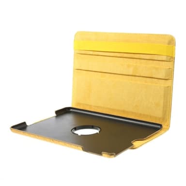 Fodral iPad Air / iPad 9.7 2017 & 2018 360 rotation Krokodil Guld