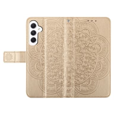 Till Samsung Galaxy A16 5G / A16 4G Fodral med Kortfack och Mandalamönster