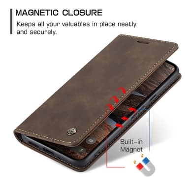 CASEME För Google Pixel 9 Pro XL Fodral Stativ Telefonfodral