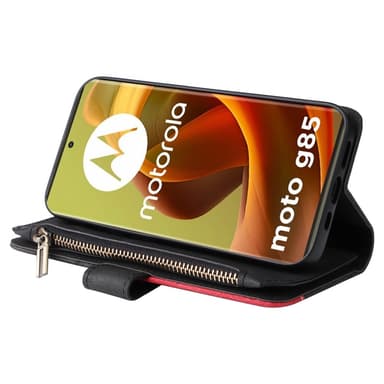 KS Plånboksfodral till Motorola Moto G85 - Svart