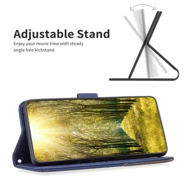 BINFEN Plånboksfodral Samsung Galaxy A16 5G / A16 4G - Blå
