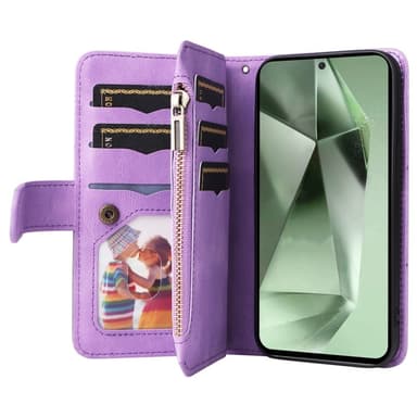 KS Plånboksfodral till Samsung Galaxy S24 FE - Lila