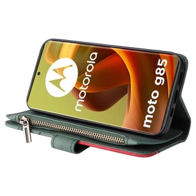 KS Plånboksfodral till Motorola Moto G85 - Grön