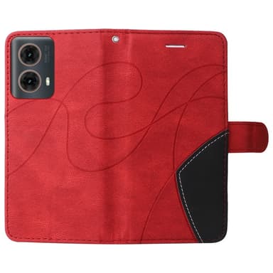 KT Plånboksfodral till Motorola Moto G85 - Röd