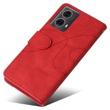 KT Plånboksfodral till Motorola Moto G85 - Röd