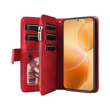 KT Plånboksfodral till Xiaomi 14T Pro - Röd