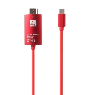 USB-C till HDMI Kabel Adapter 4K High Speed Adapter