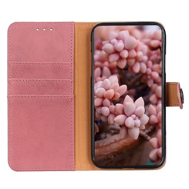 KHAZNEH för iPhone 16 Plånboksfodral - Rosa