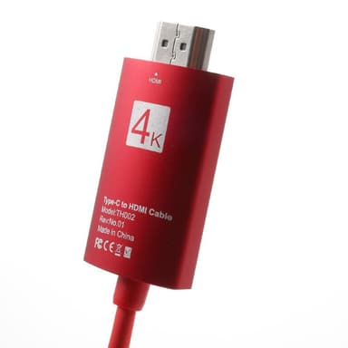 USB-C till HDMI Kabel Adapter 4K High Speed Adapter