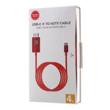 USB-C till HDMI Kabel Adapter 4K High Speed Adapter