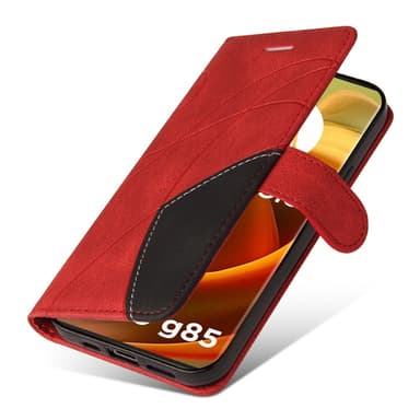 KT Plånboksfodral till Motorola Moto G85 - Röd