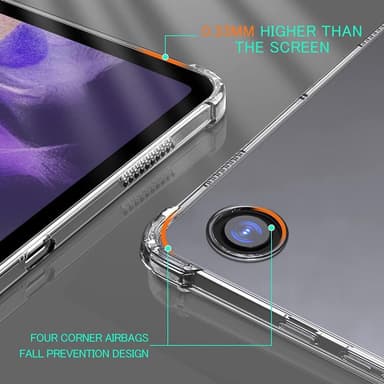 Samsung Galaxy Tab A8 10.5 (2021) TPU Skal - Transparent