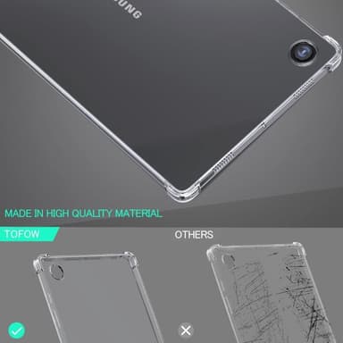 Samsung Galaxy Tab A8 10.5 (2021) TPU Skal - Transparent
