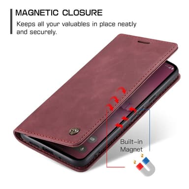 CASEME För Google Pixel 9 Pro XL Fodral Stativ Telefonfodral