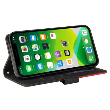 KT Plånboksfodral till iPhone 15 - Svart