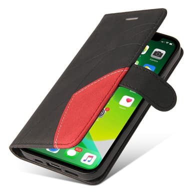 KT Plånboksfodral till iPhone 15 - Svart