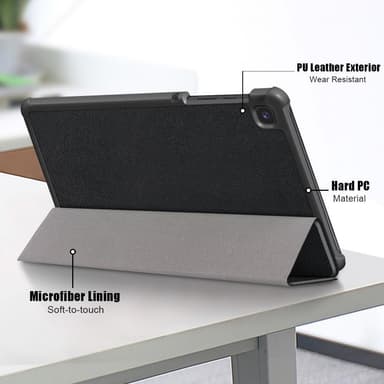 Slim Fit Cover Till Samsung Galaxy Tab A7 Lite 8.7"" - Svart