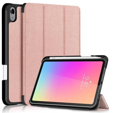 Apple iPad mini 6 (2021) Slim Fit Fodral Wake / Sleep - Rose Gold
