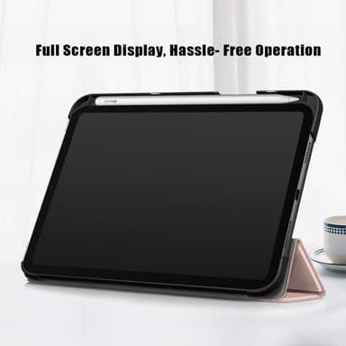 Apple iPad mini 6 (2021) Slim Fit Fodral Wake / Sleep - Rose Gold