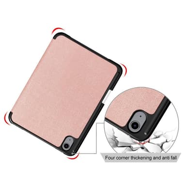 Apple iPad mini 6 (2021) Slim Fit Fodral Wake / Sleep - Rose Gold