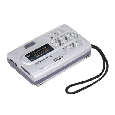 INDIN BC-R28 AM FM Portabel Bärbar fickradio med minihögtalare