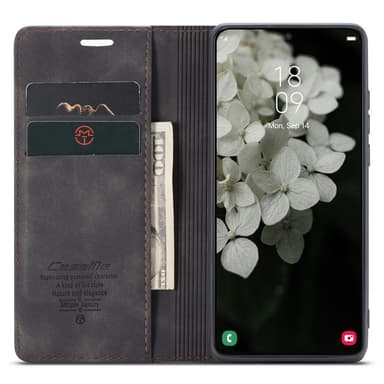 CASEME Plånboksfodral Samsung Galaxy S22 - Svart